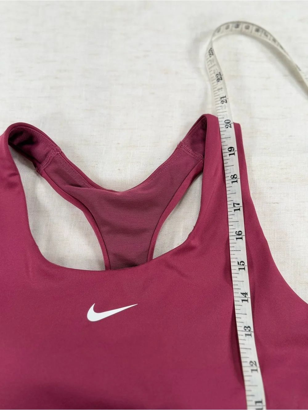 Nike Dri-FIT Racerback Tank - Mauve Pink